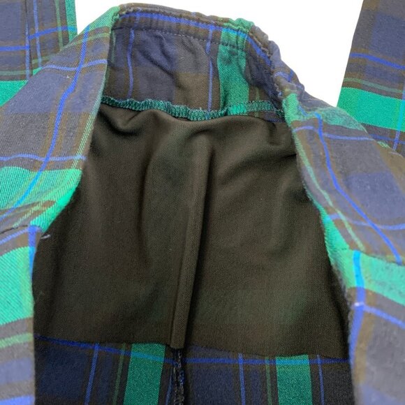 Kim Rogers Rayon Tummy Control Plaid/Academia Pull-On Pants Women's Size 14S - Picture 4 of 6